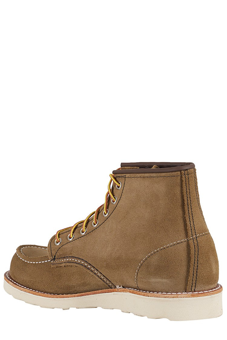Red Wing Olive Mohave Classic Moc Leather Ankle Boots