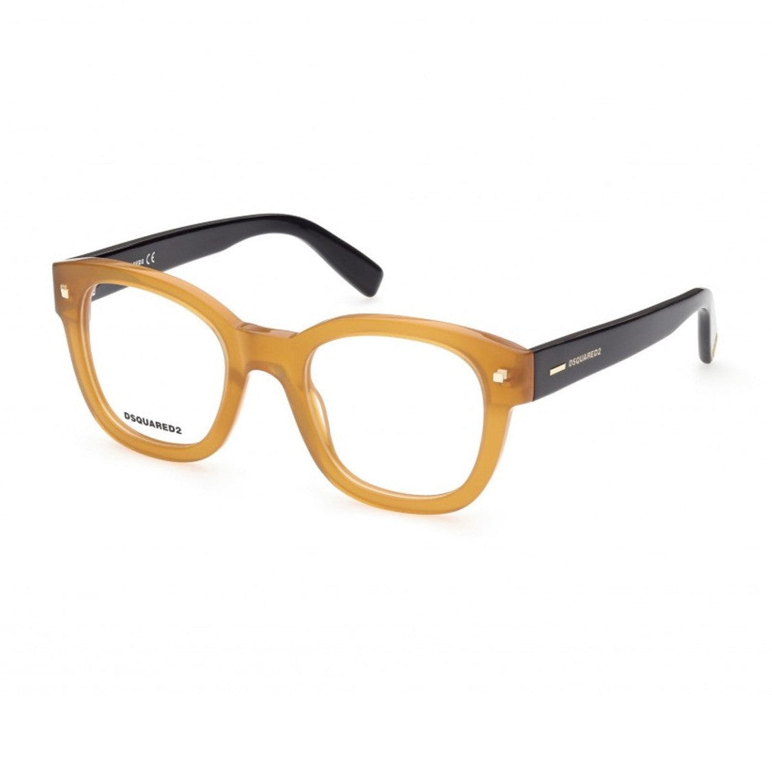 Dsquared2 Yellow Dq5336 Bold Square Sunglasses