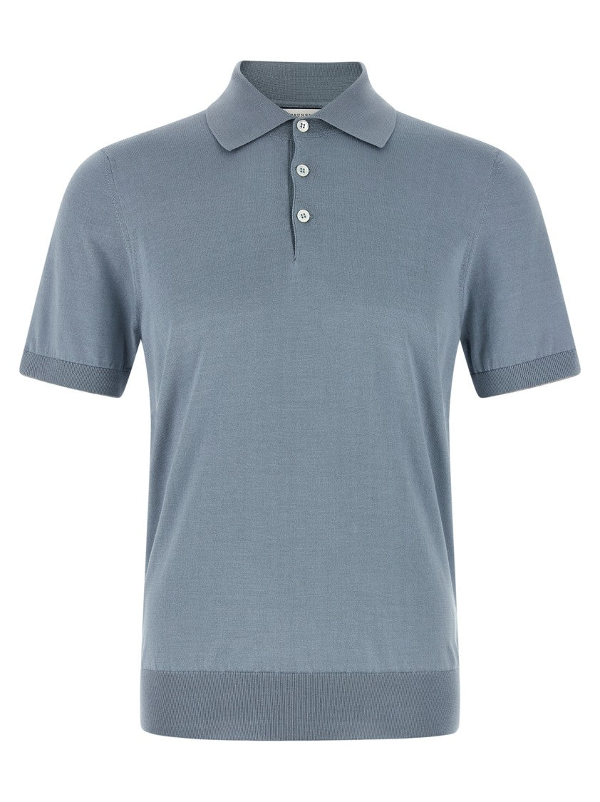 Brunello Cucinelli Cotton Polo Shirt