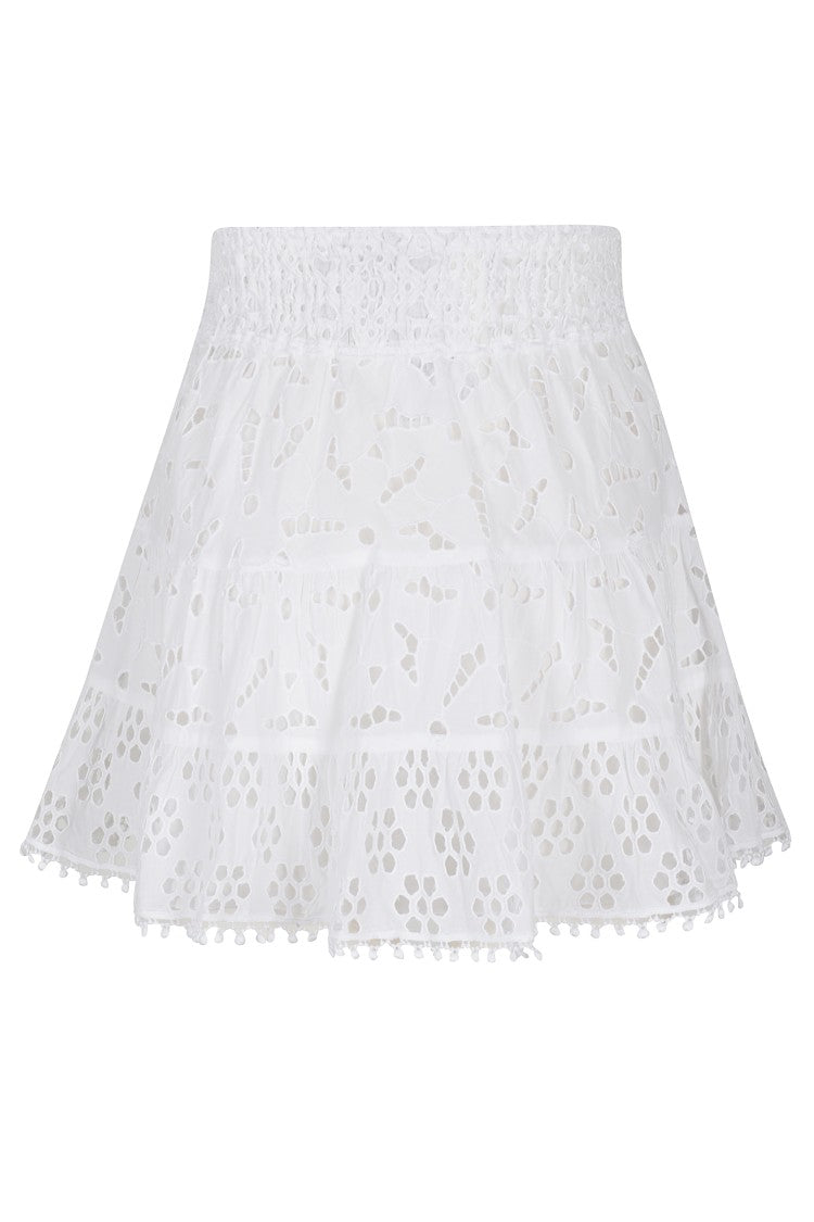 Temptation Positano Agri Skirt - White