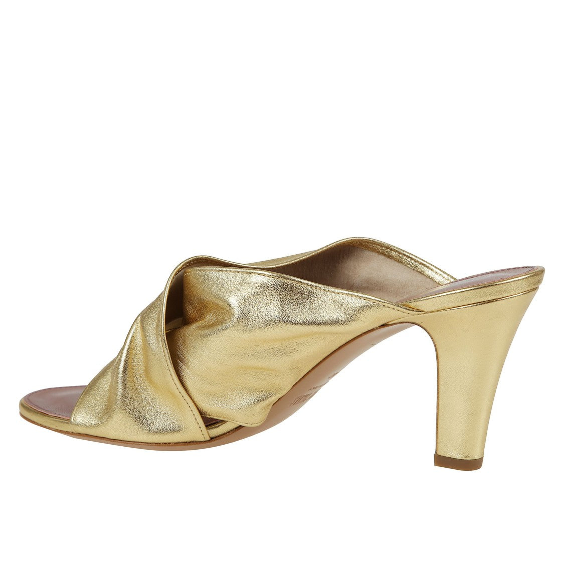 Paris Texas Leather Open-Toe Mules