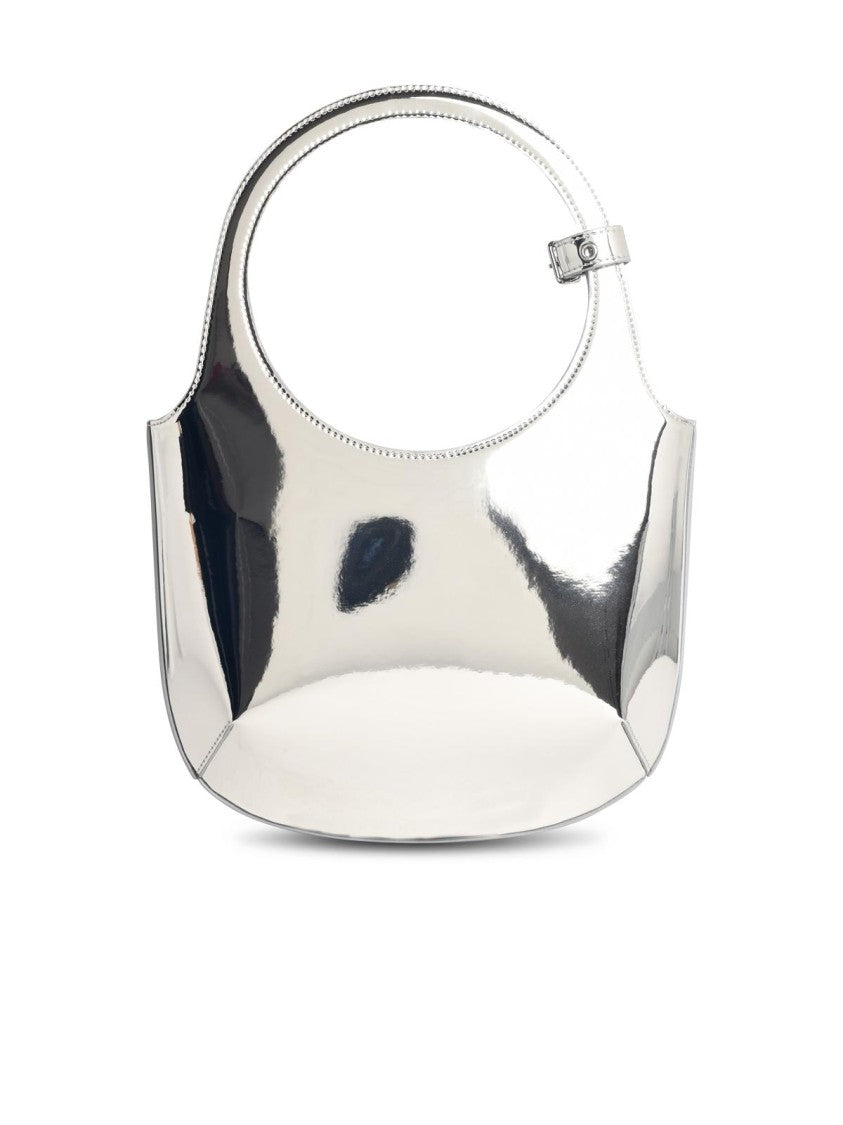 Courrèges Holy Mirror' Silver Leather Bag