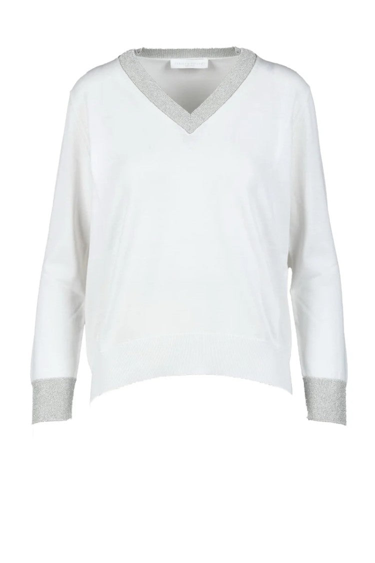 Fabiana Filippi Knit Top Cotton - Indigo