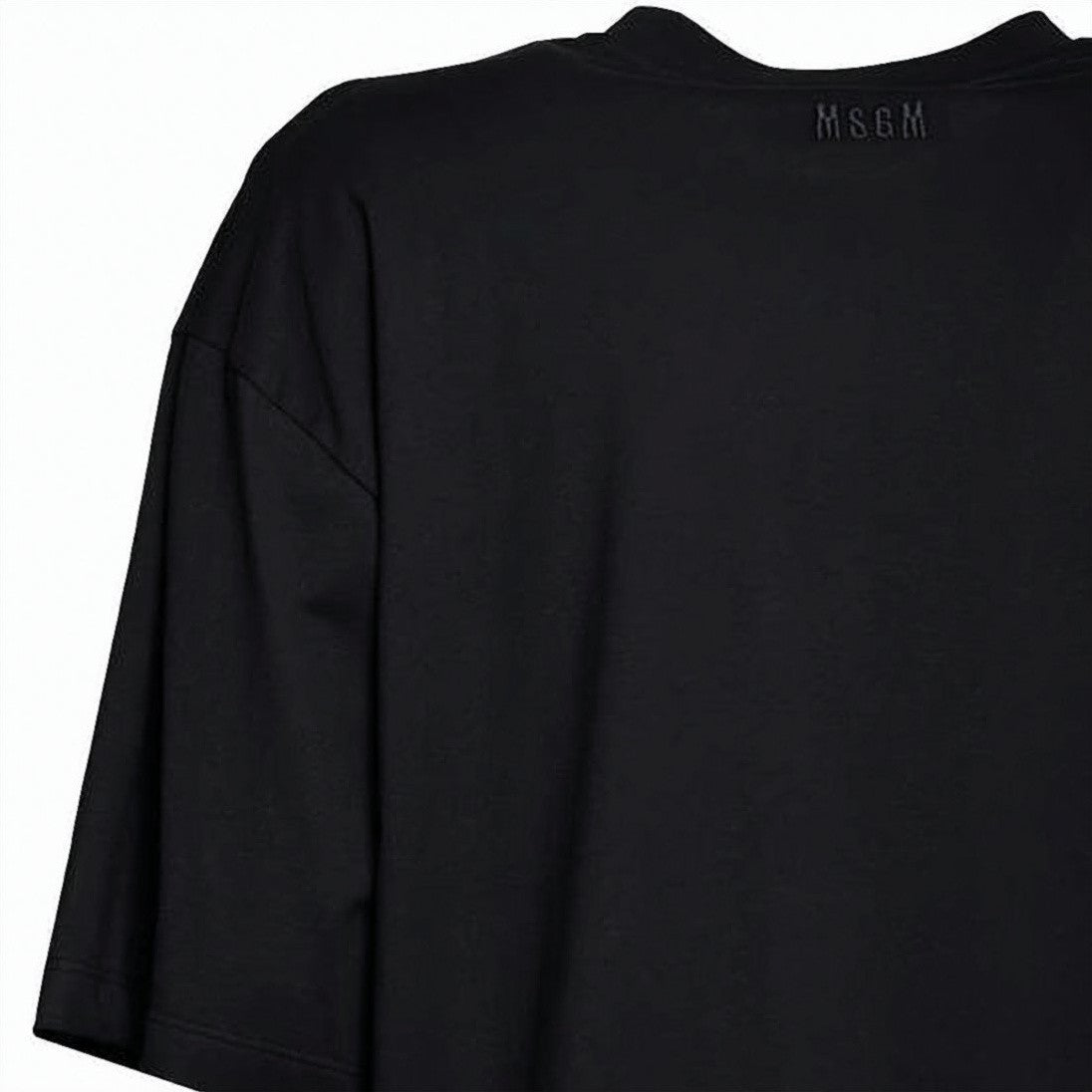 Msgm Relaxed-Fit Midi Dress With Ruffled Hem
