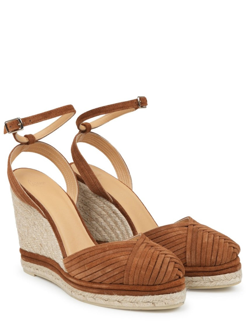 Castaner Carolyn 142 Wedge Leather Espadrilles