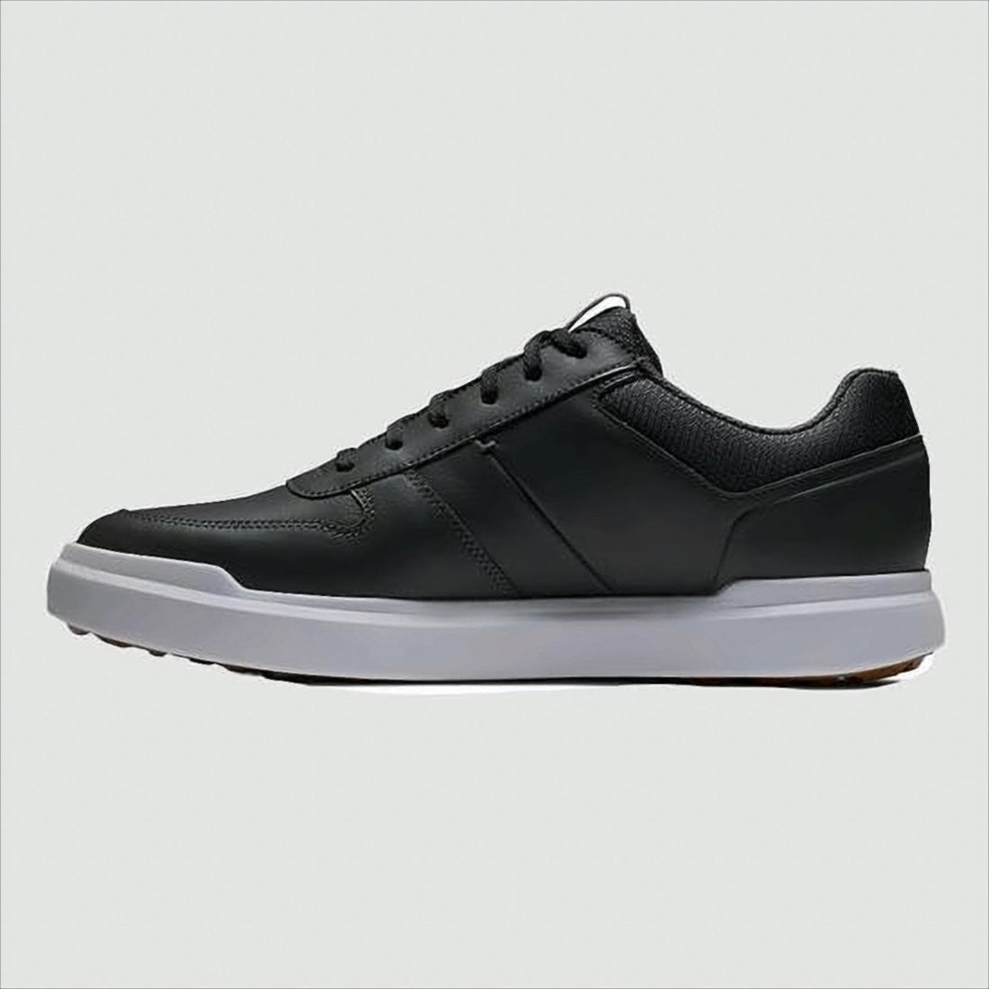 Footjoy Smooth Leather Sneakers With Padded Collar