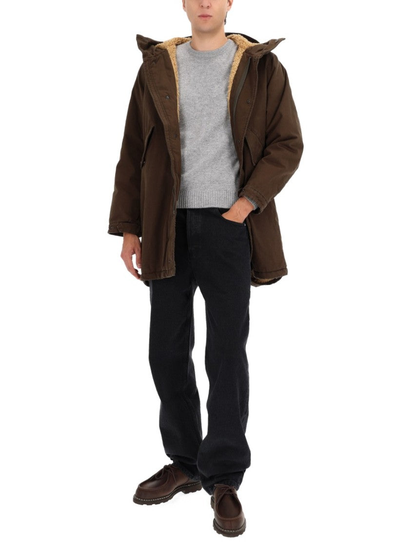 Aspesi Hooded Contrasting Interior Parka