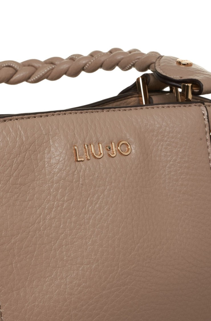 Liu Jo 'Fluida' Hammered Leather Shopper