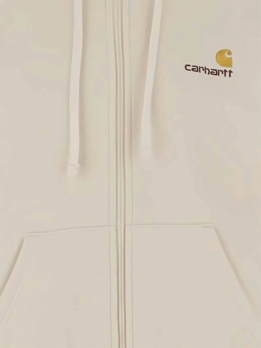 Carhartt Wip Medium Grey Zip-Up Hoodie