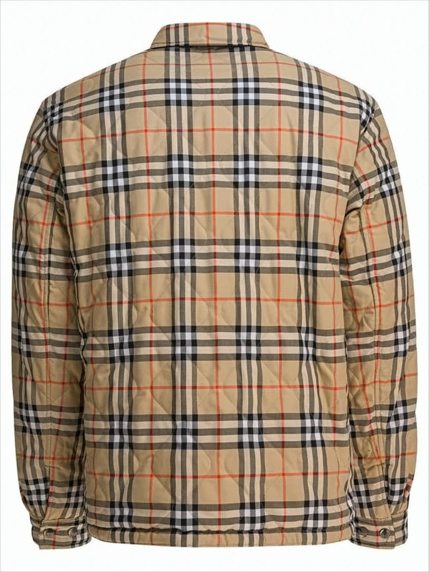 Burberry Reversible Quilted Jacket With Classic Check