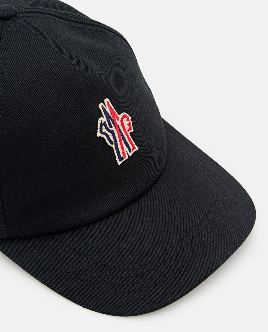 Moncler Grenoble Black Baseball Cap