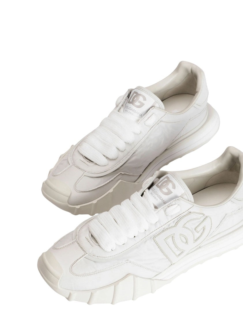 Dolce & Gabbana Sculpted Sole Athletic Sneaker With Textured Upper