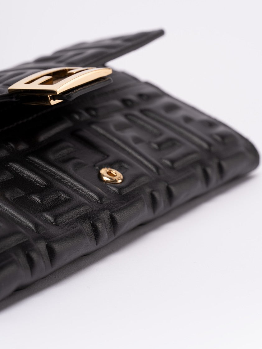 Fendi `Baguette` Continental Wallet With Chain