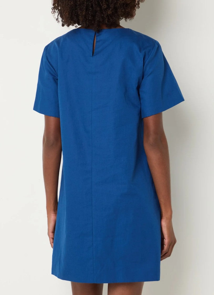 Max Mara Straight Mini Dress With Keyhole Back Closure