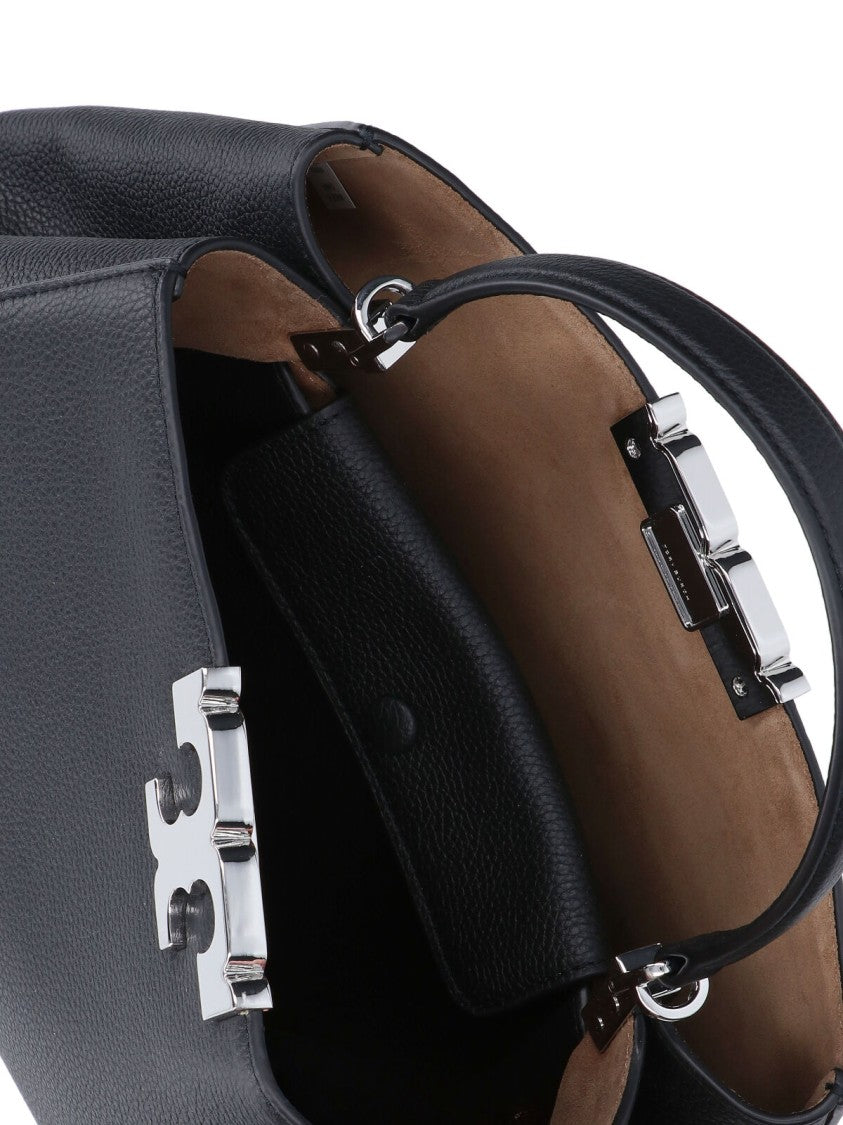 Tory Burch "Eleanor" Medium Bag – Black