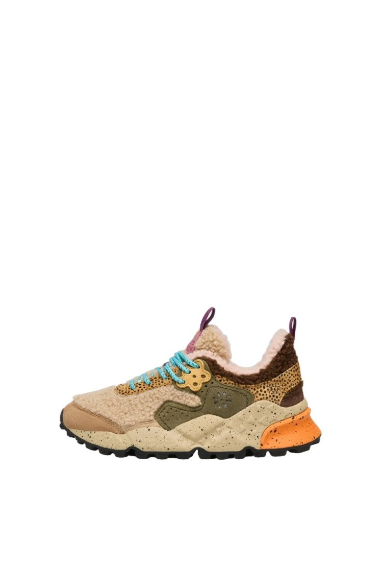 Flower Mountain Kotetsu Sneakers With Textured Material Blend