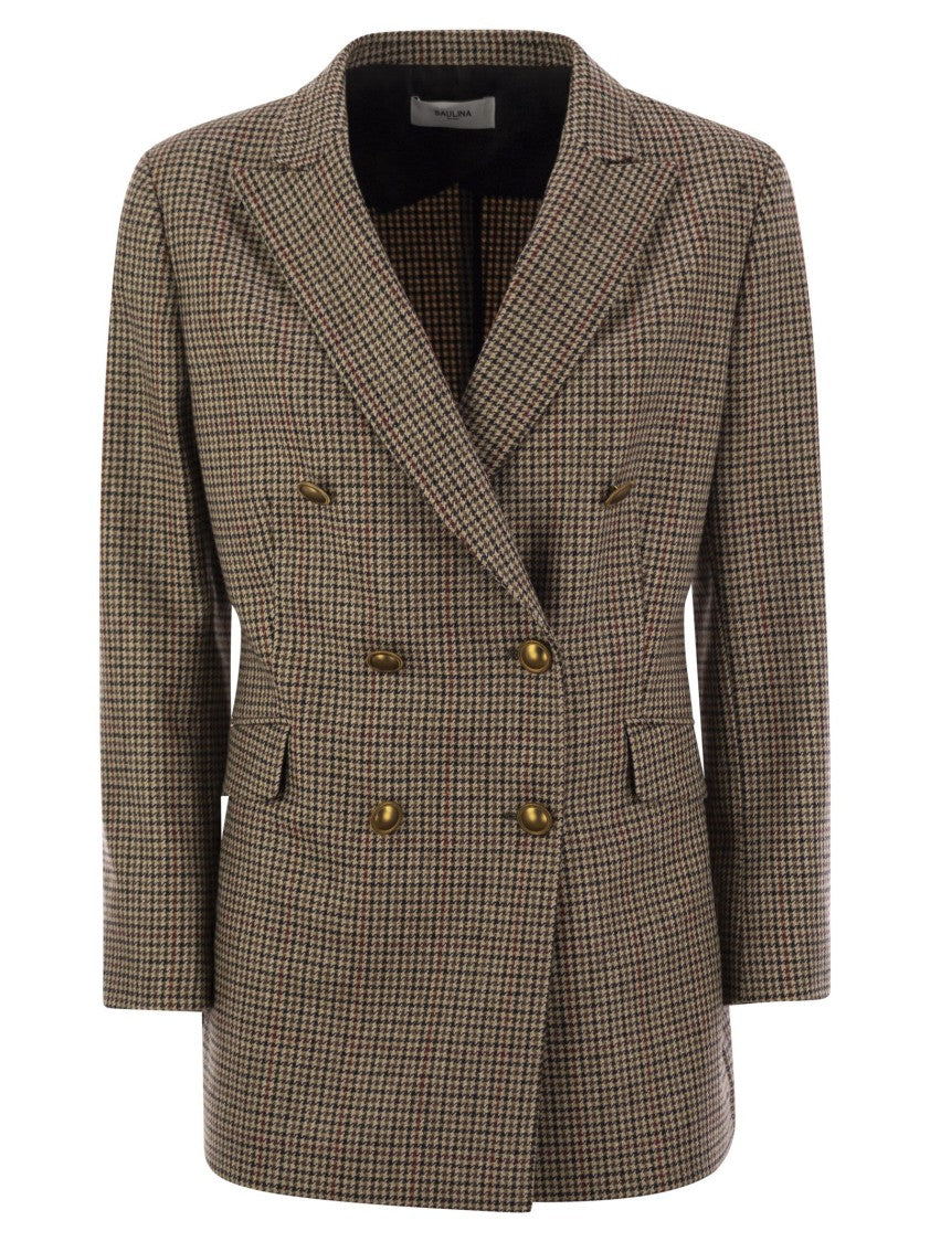 Saulina Anita - Double-Breasted Blazer