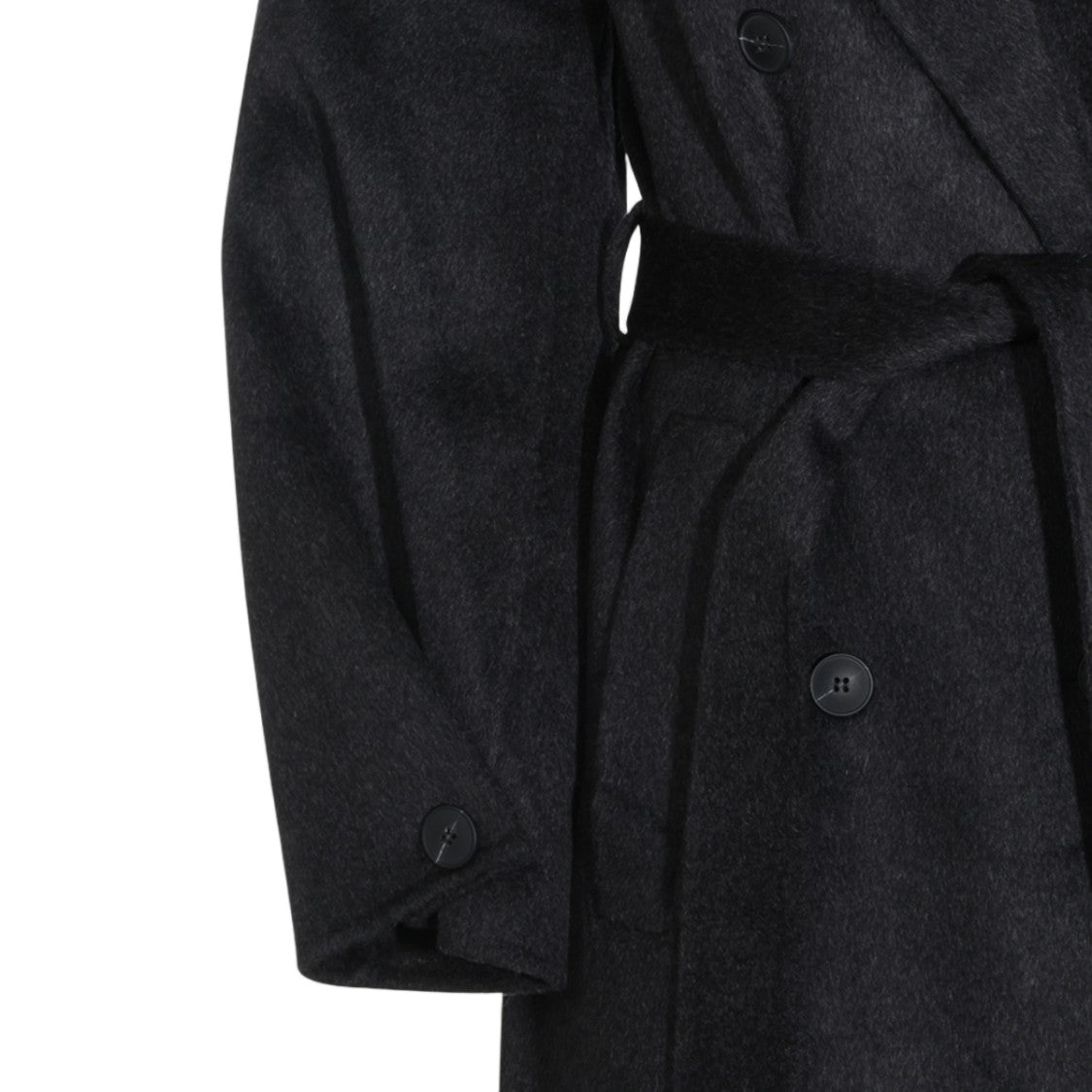 The Dynamis Studio Long Double-Breasted Wide-Lapel Coat