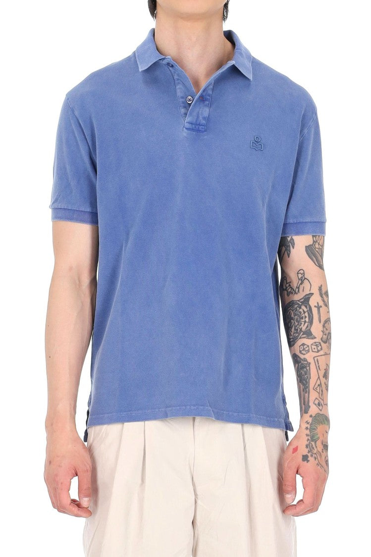 Isabel Marant Afko Premium Cotton Piquet Polo Shirt