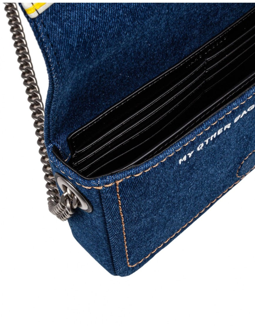 Marc Jacobs Denim Blue Jeans Mini Bag