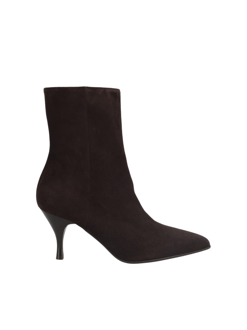 Sergio Levantesi Chocolate Brown Jodi67 Suede Ankle Boots