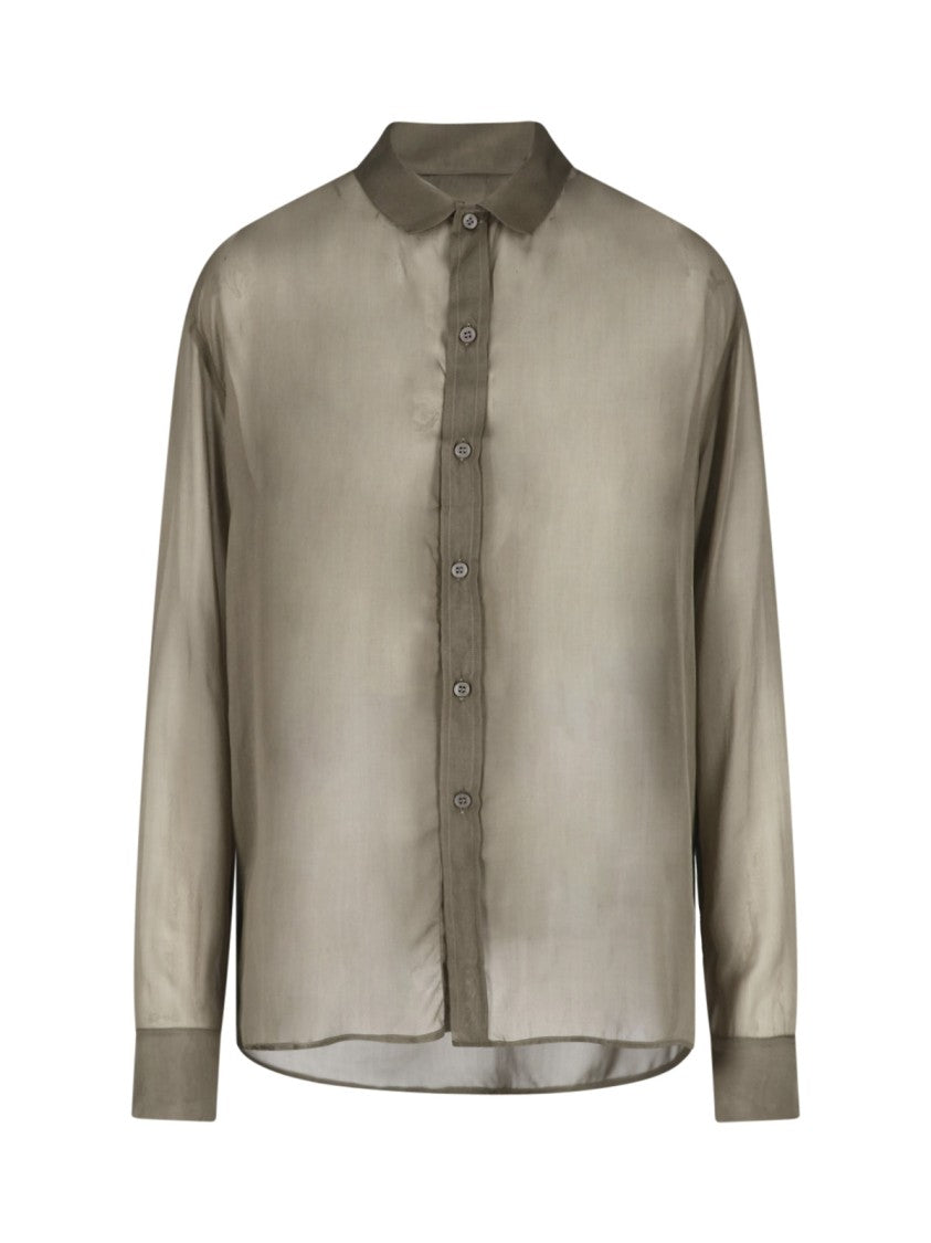Paloma Wool Semi-Sheer Long-Sleeved Shirt