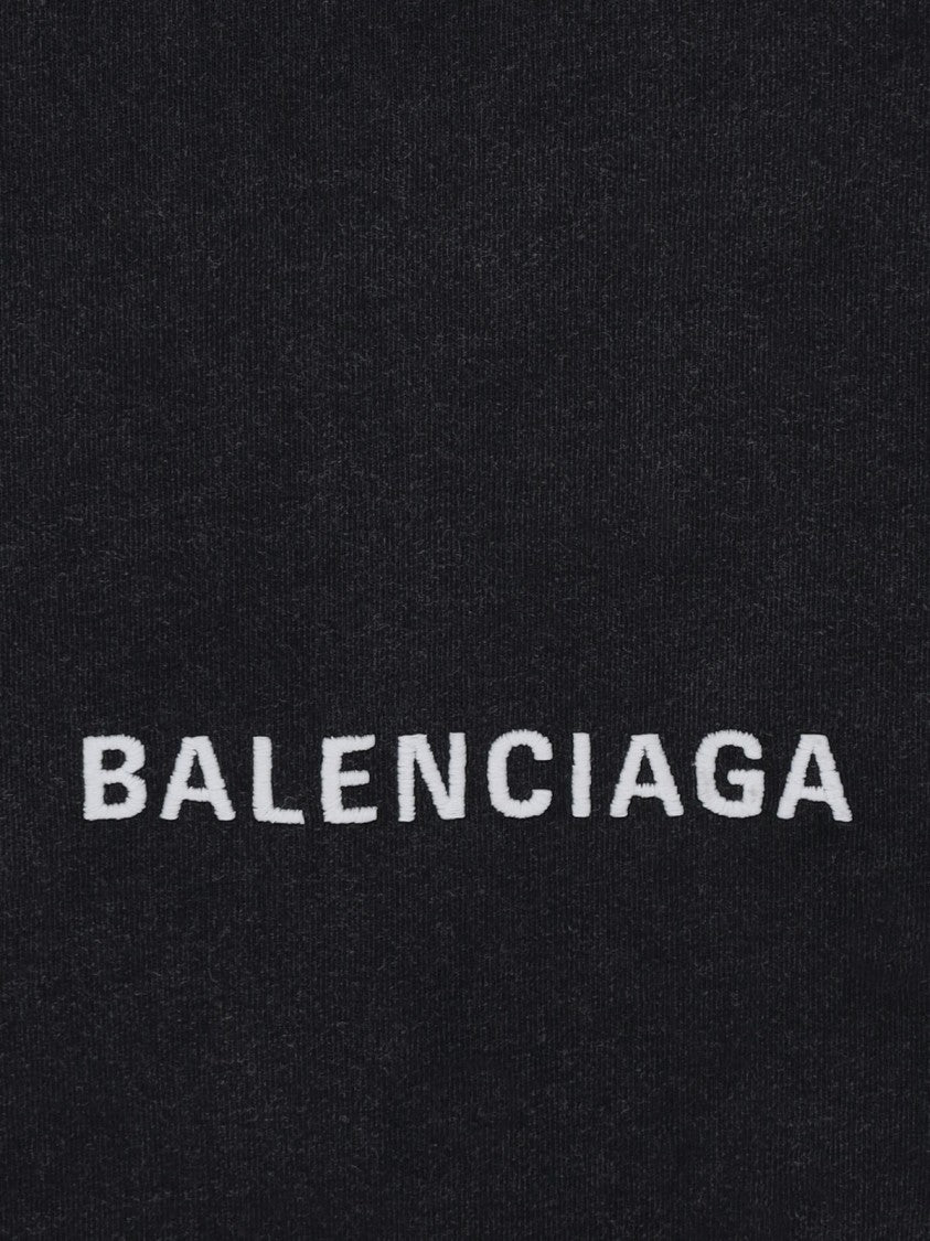Balenciaga Logo T-Shirt – Black