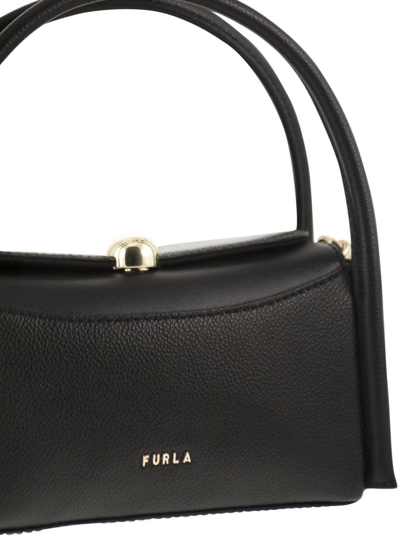 Furla Compact Rectangular Mini Bag With Sfera Hardware
