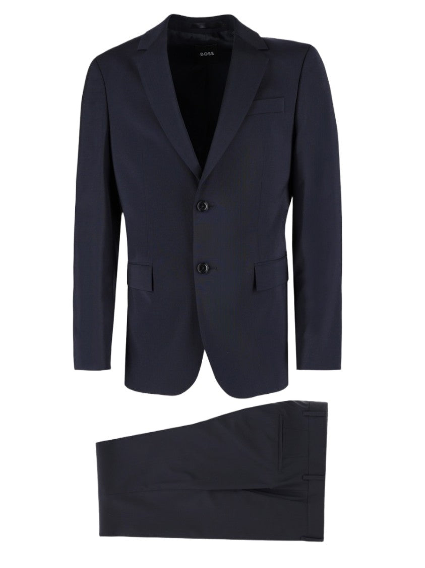 Boss Houston Slim Fit Virgin Wool Two-Piece Suit