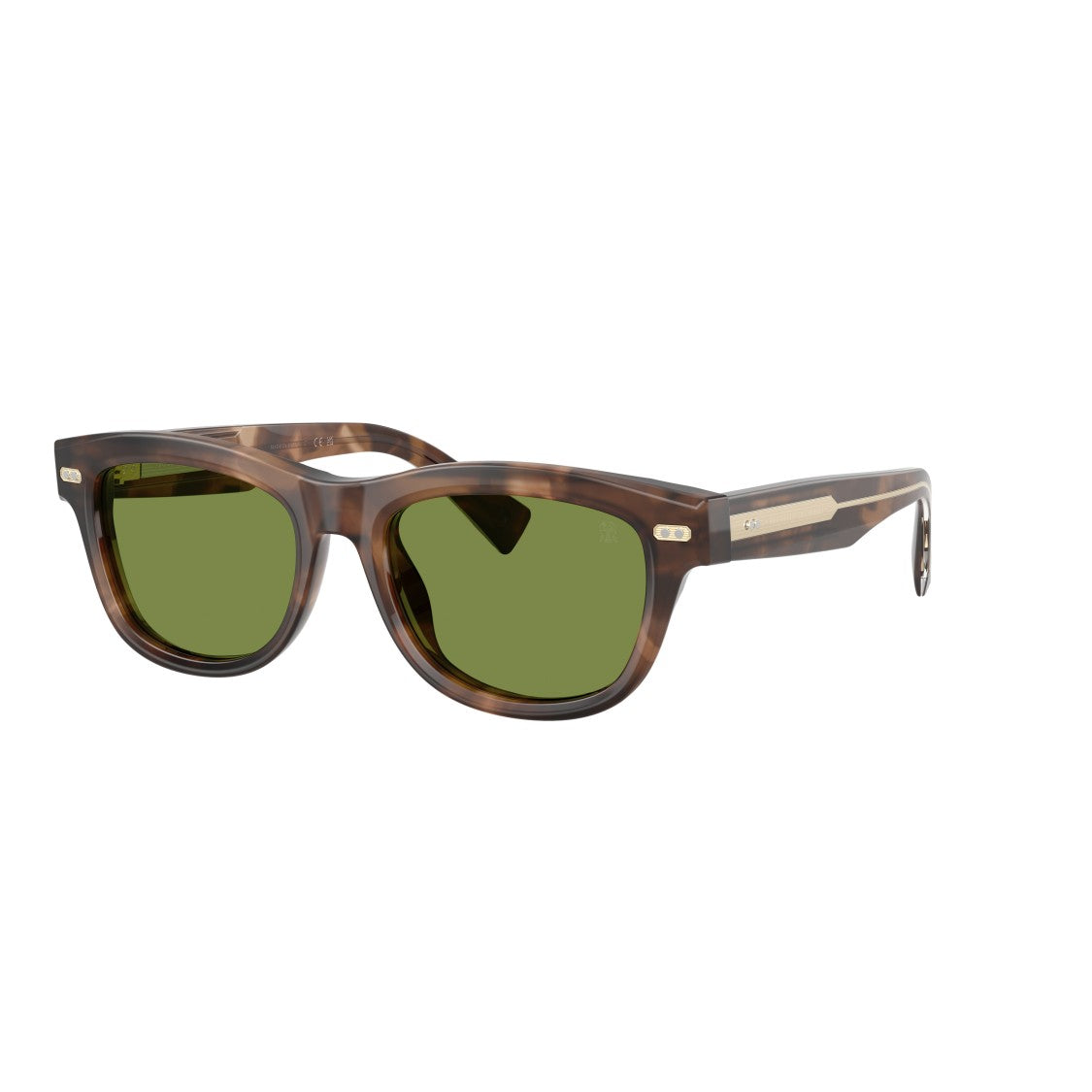 Brunello Cucinelli 0Bc3016s Rectangular Acetate Sunglasses With Tortoiseshell Pattern