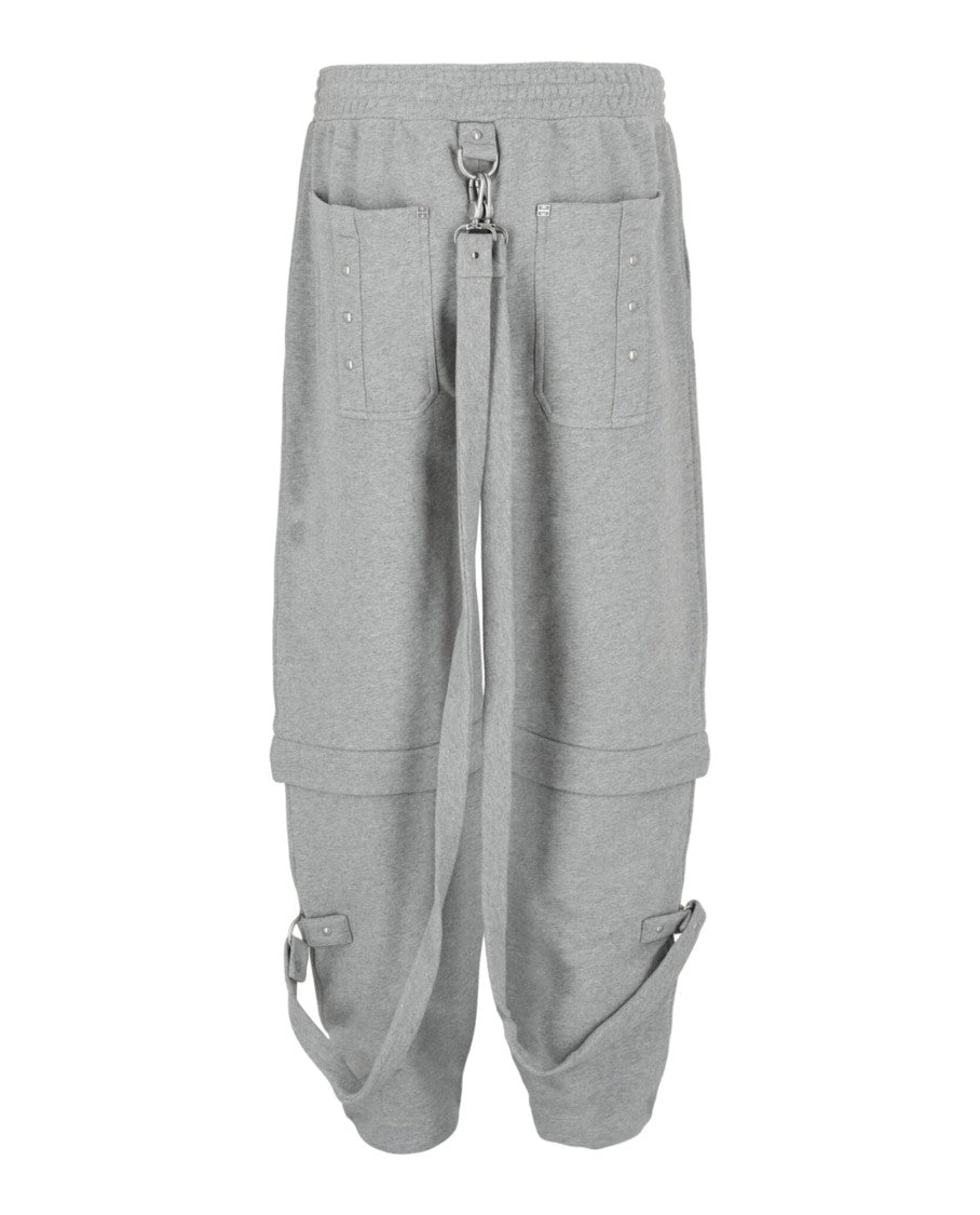 Givenchy Detachable-Leg Cotton Track Pants