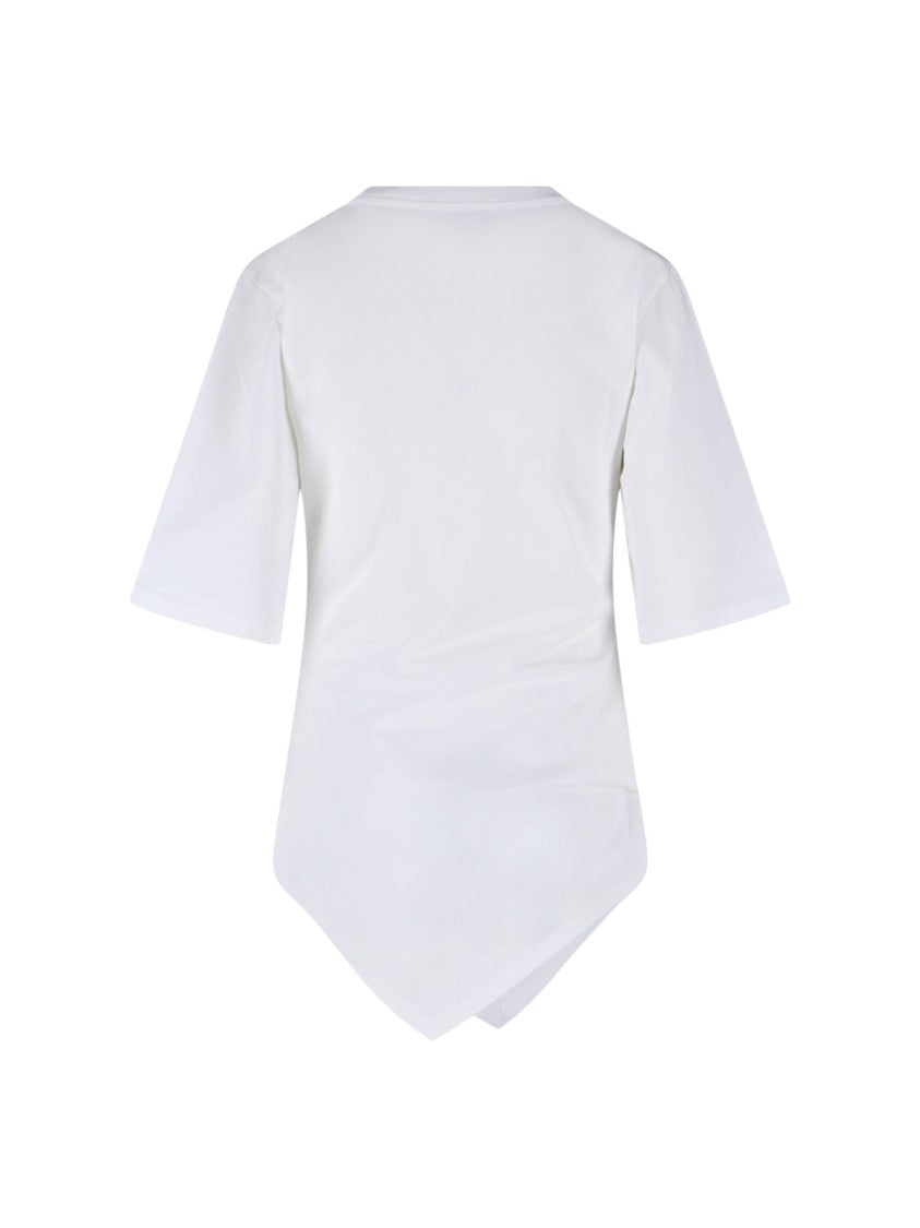 Róhe Asymmetrical Hem Organic Cotton Róhe Top