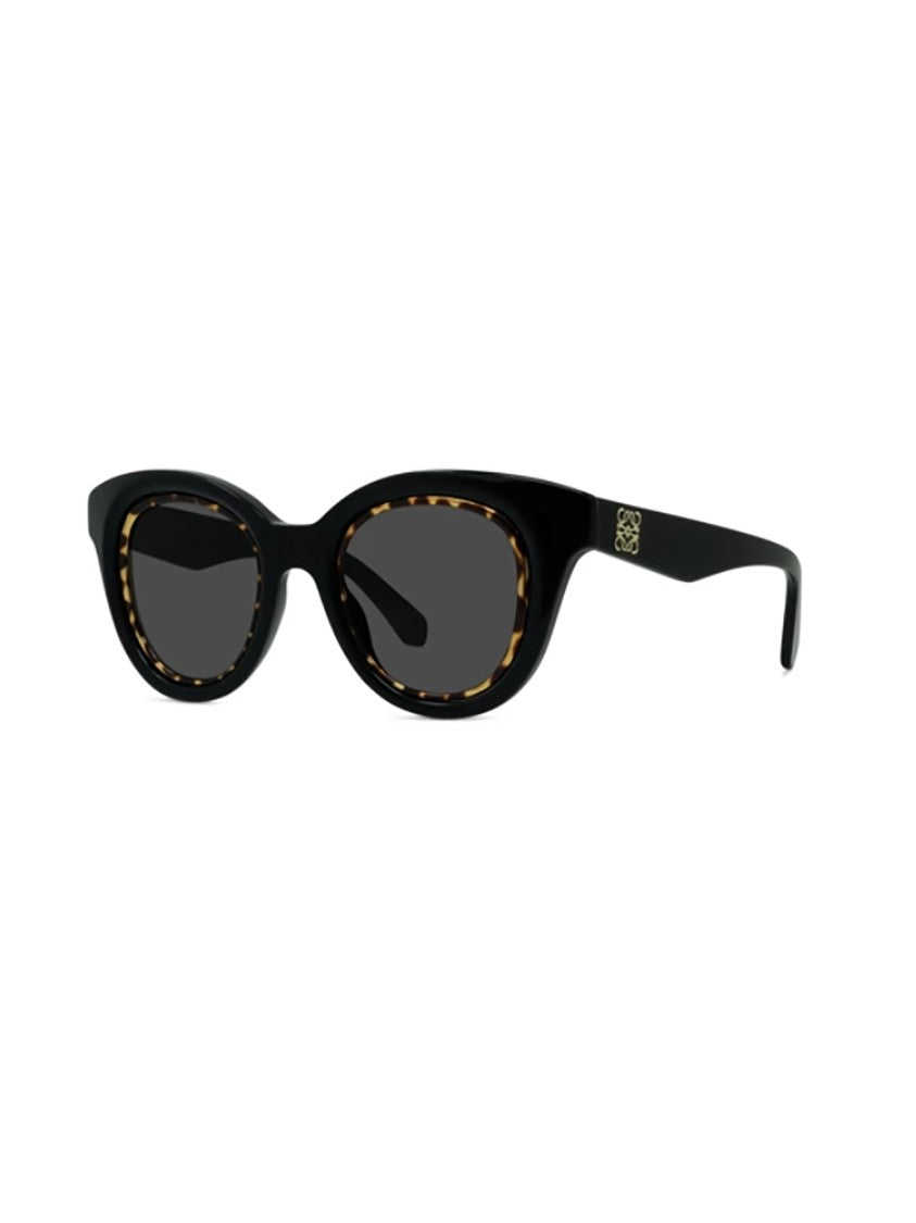 Loewe Lw40183i Oval-Shaped Tortoiseshell Gold Sunglasses