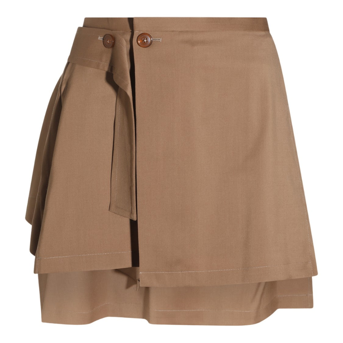 Vivienne Westwood Asymmetrical Layered Mini Skirt