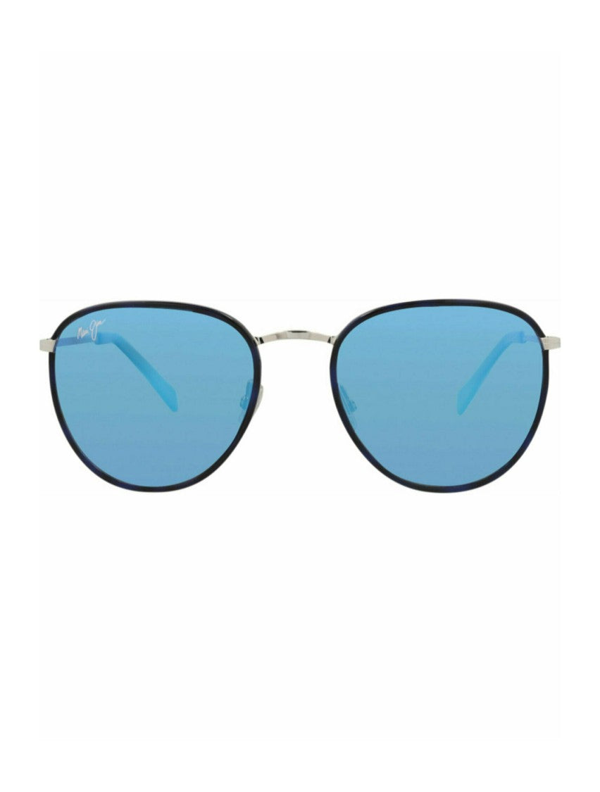 Maui Jim Round-Frame Monel Acetate Sunglasses