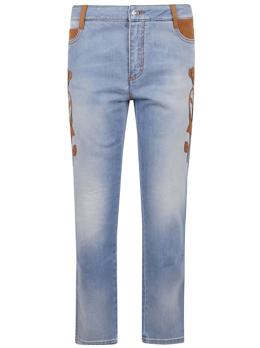Ermanno Scervino Light Blue Denim Jeans