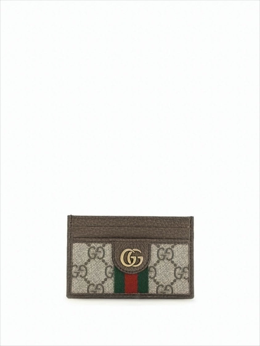 Gucci Slim Cardholder With Monogram Canvas