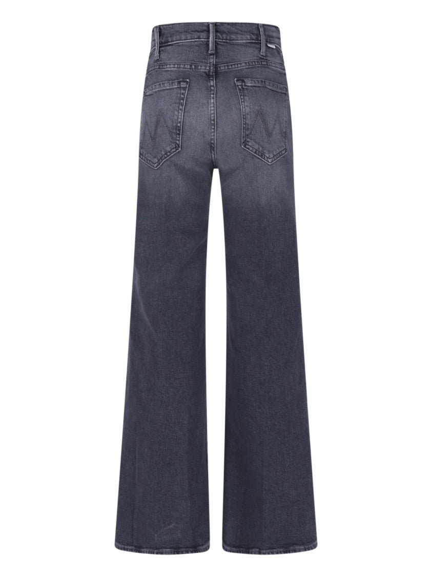 Mother High-Waisted Flared Denim Jeans With Retro-Inspired Silhouette