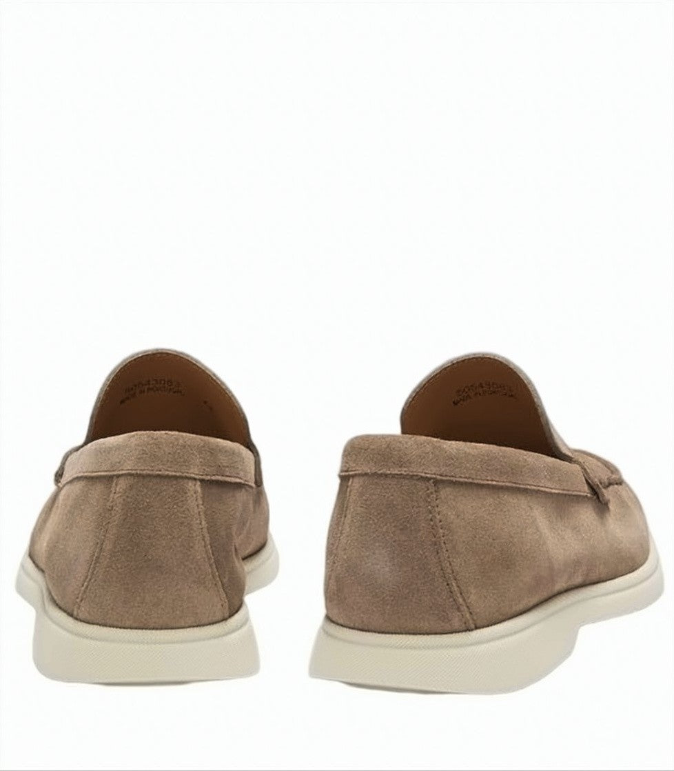Boss Sienne Suede Slip On Loafers