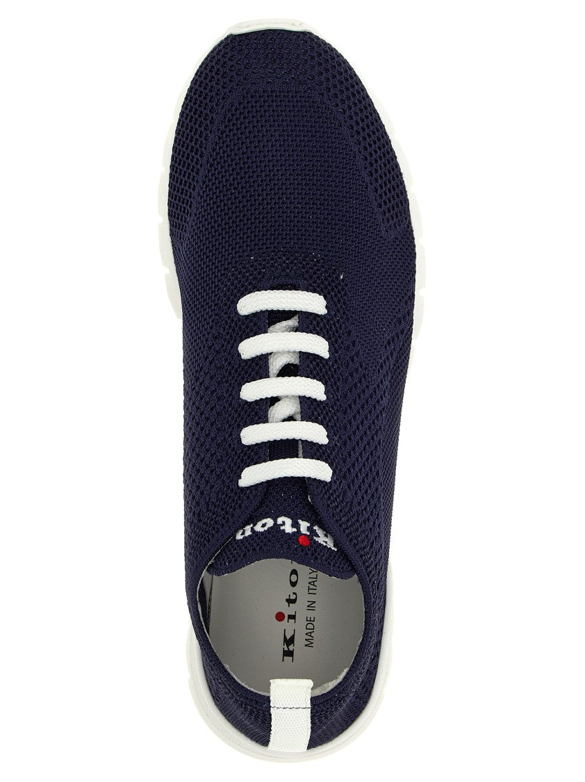 Kiton Breathable Mesh Technical Sneakers
