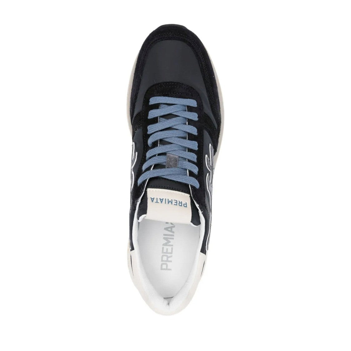 Premiata Multicolor Mick Leather Logo Sneakers