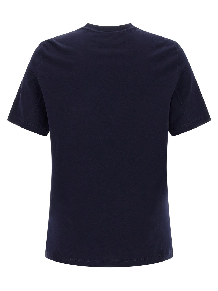 Brunello Cucinelli Logo Print T-Shirt