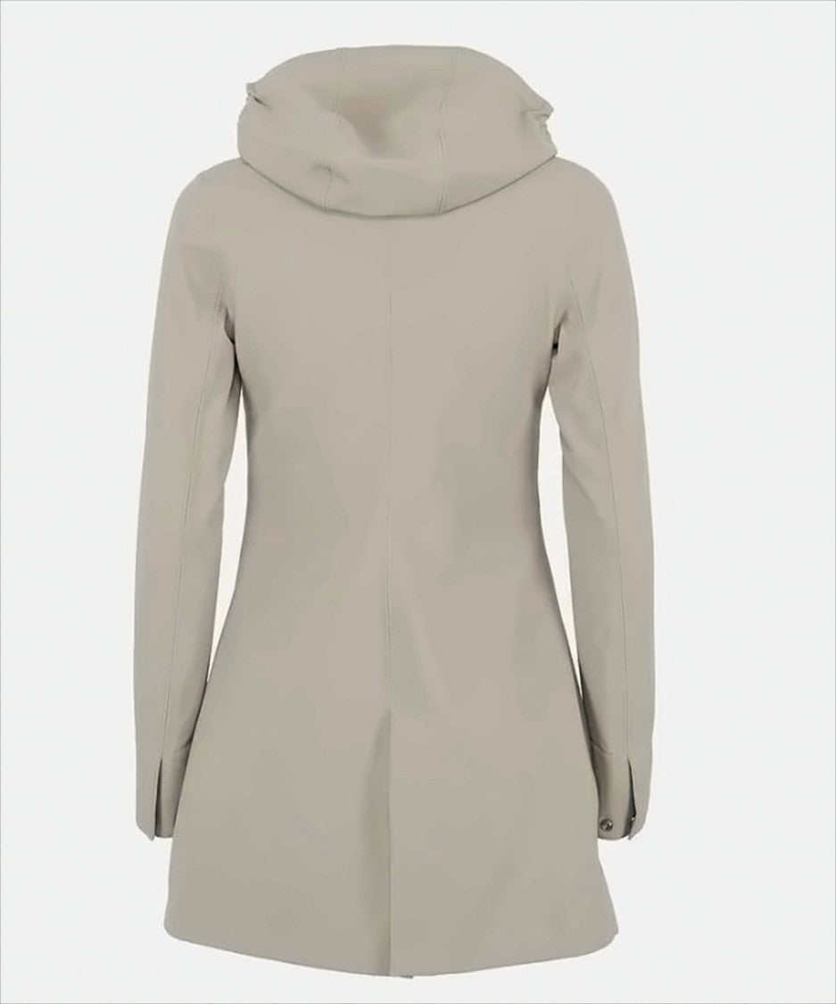 K-Way Streamlined Waterproof Coat With Hood