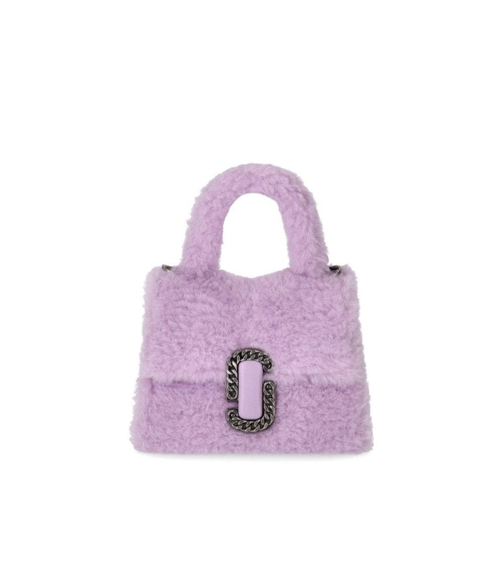 Marc Jacobs The Teddy St. Marc Mini Top Handle Lavender Bag