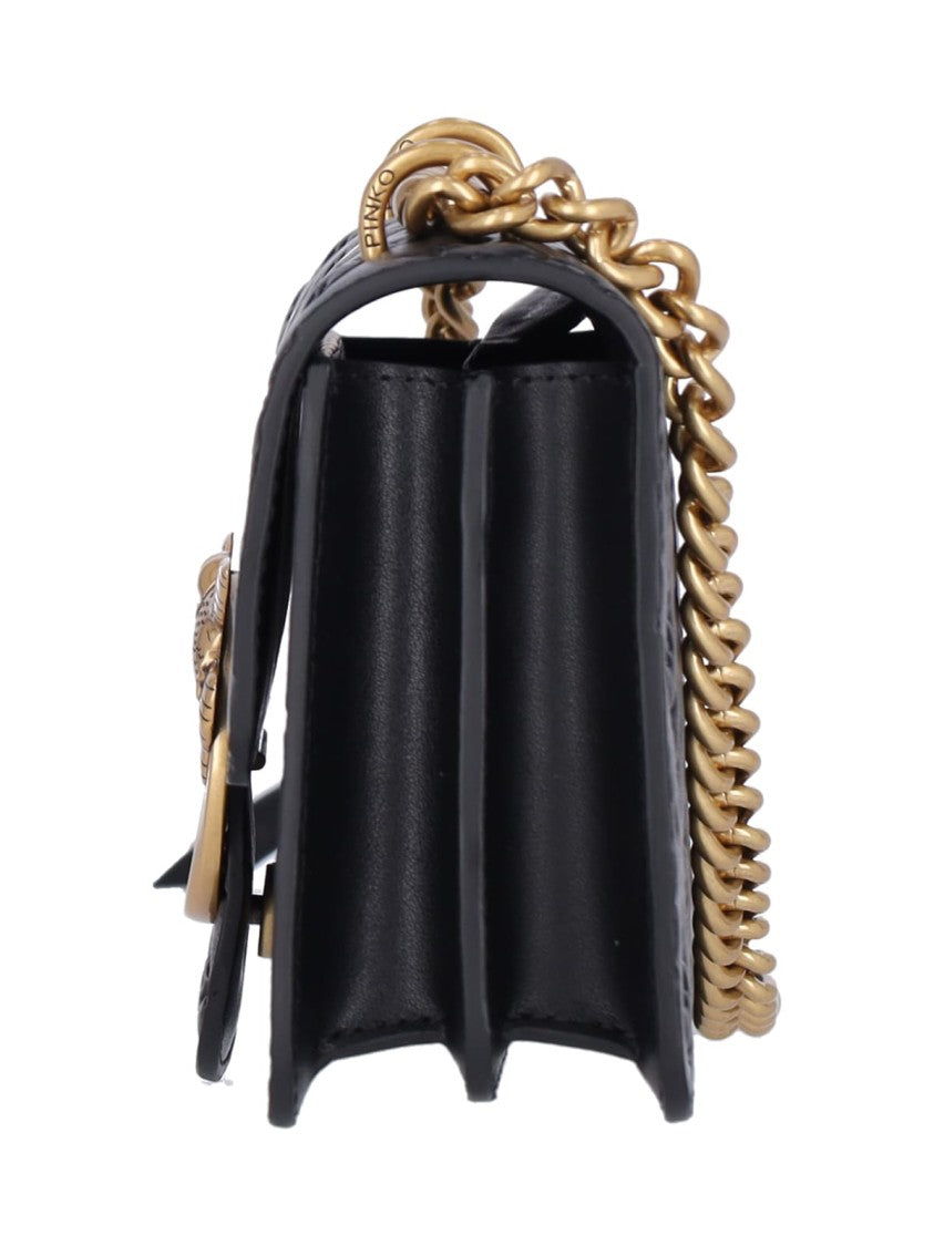 Pinko Love' Mini Bag – Black
