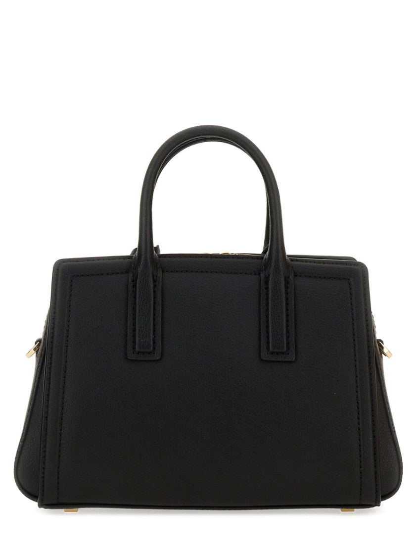 Michael Michael Kors Structured Small Handbag With Detachable Strap And Metallic Charm