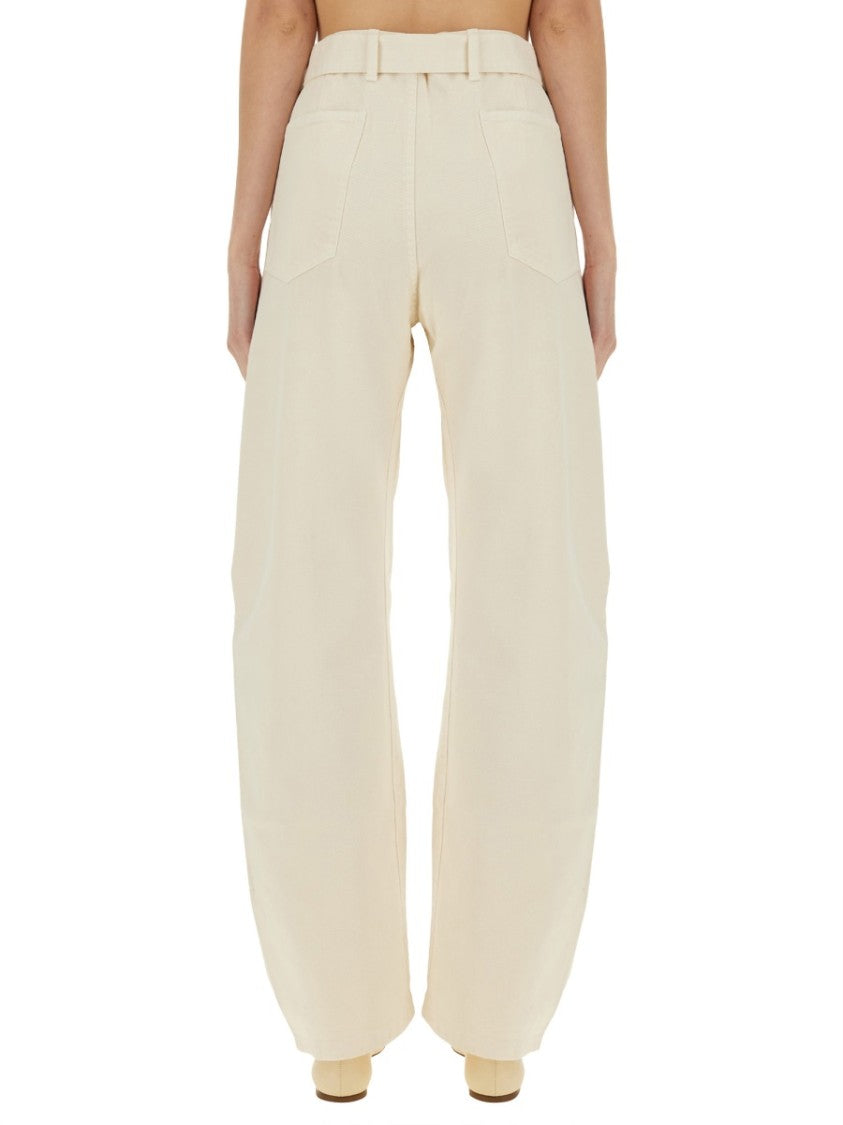 Lemaire Pants With "Twisted" Belt