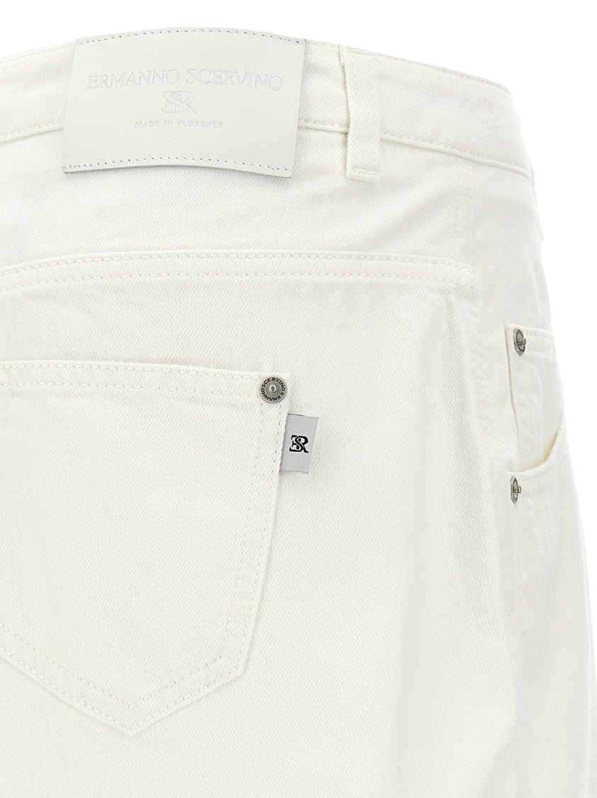 Ermanno Scervino Denim Bermuda Shorts