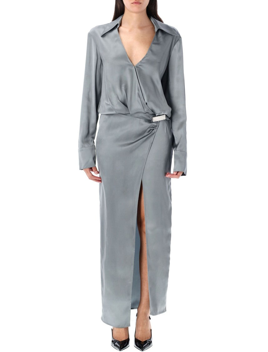 The Attico Long Chemisier Dress