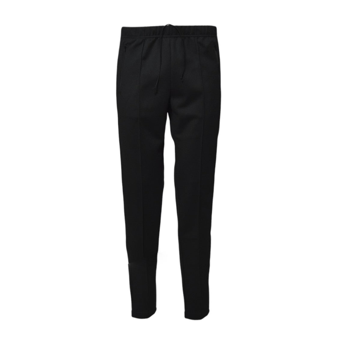 Maison Margiela Black Jersey Track Pants With Side Band
